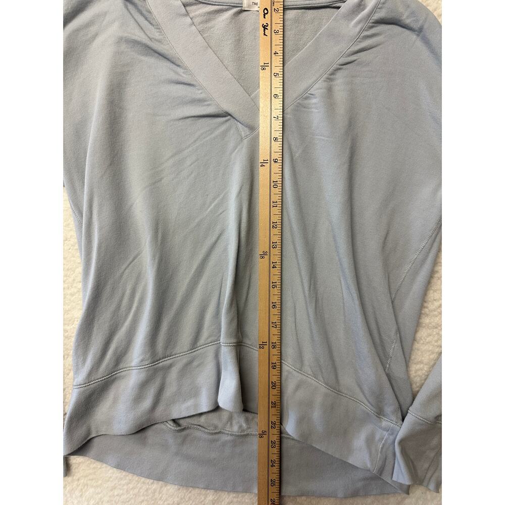 Rag & Bone Womens The Knit Long Sleeve Tee Shirt Medium View 2